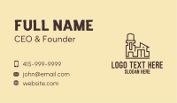 Industrial Warehouse Building Business Card