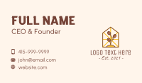 Coffee Farm House Business Card Design