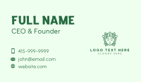 Green Leaf Prince  Business Card Design