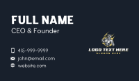 Zeus Lightning God Business Card