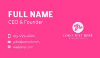 Beauty Shop Business Card example 4