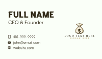 Sack Bag Money Business Card Design