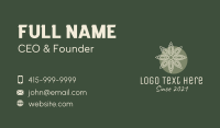 Flower Oil Extract Business Card