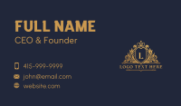 Regal Business Card example 1