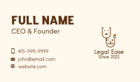 Animal Veterinary  Business Card