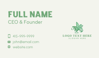 Cannabis Leaf Marijuana Business Card