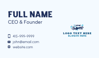 Car Wash Vehicle Cleaning Business Card