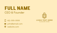 Castle Tower Fortress Business Card