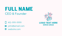 Celebration Business Card example 2