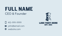 Medieval Castle Statue  Business Card