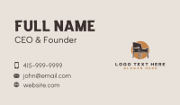 Chair Furniture Upholstery Business Card Design