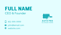 Fence Paint Roller Business Card