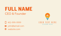 Sunset Business Card example 2