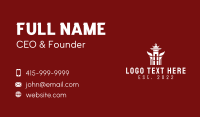 Royal Crown Pillar  Business Card