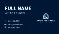 Laundromat Business Card example 1