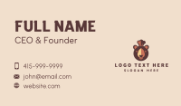 Grizzly Bear Chef Business Card