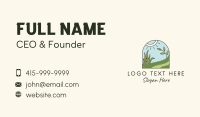 Yard Sun Grass Business Card