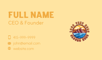 Mountain Sea Beach Business Card