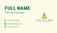 Weed Paper Bag Business Card Design