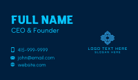 Binary Business Card example 1