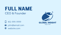Blue Star Person  Business Card