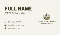 Wheat Plantation Farm Business Card