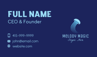 Blue Jellyfish Business Card
