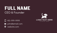 Dog Grooming Pet Shop Business Card