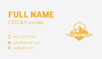 Mountain Outdoor Hiker Business Card