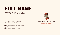 Stylish Bulldog  Pet Store Business Card Design