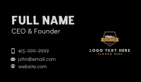 Automotive Car Emblem Business Card