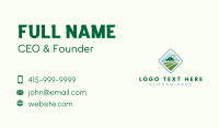 Lawn Mower Yard Gardening Business Card