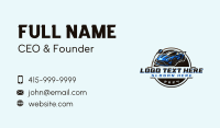 Cleaning Car Polish Business Card