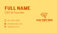 Dog Punk Vandalism Business Card