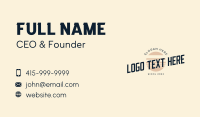 Tilted Business Card example 1