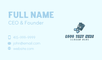 Cleaning Bucket Janitorial Business Card