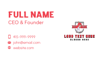 Kid Baseball Training Business Card