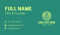 Ecotourism Business Card example 2