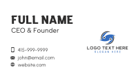 Tech Letter S Business Card