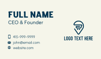 Clerk Business Card example 4
