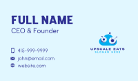 Digital Network Cloud  Business Card Image Preview