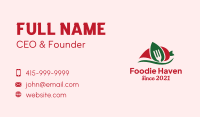 Hot Chili Restaurant  Business Card Design