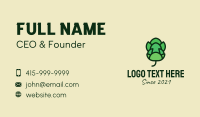 Hop Plant Flower  Business Card Design