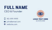 Eye Vision Health Business Card