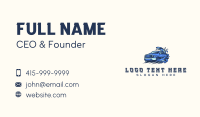 Pickup Truck Wash Business Card
