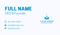 Shiny Janitorial Bucket Business Card Image Preview