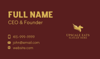 Luxury Pegasus Wings  Business Card Image Preview