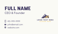 Wheel Loader Business Card example 1