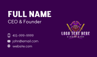 Pirate Man Sword Business Card