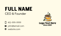Coffee Espresso Outline Business Card